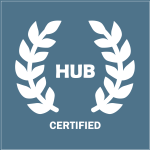 HUB Certified Icon (Blue)