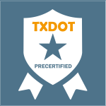 TxDOT Certified Icon (Blue)